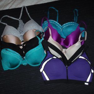 Package of 7 bras